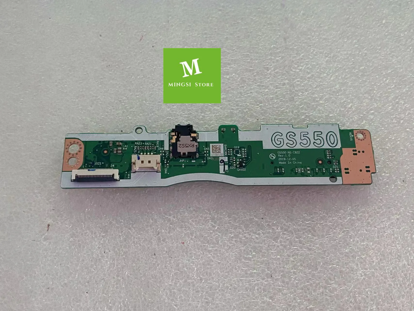 para Lenovo Ideapad 15ada05 Placa de Leitor Cartão Porta Áudio 5c50s25048 Ns-c822 Gs550
