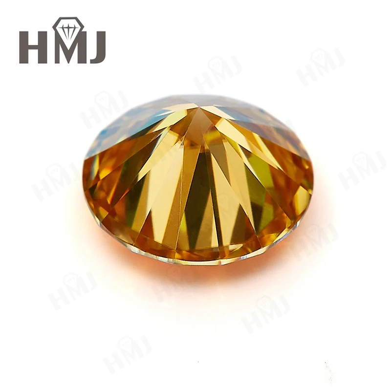 0,5-10ct Laborgezüchteter Moissanit in Grau, Champagner, Gold, Gelb, Granatapfelrot, Rundschliff, Ringe, Ohrringe, Perlenherstellung, DIY-Geschenk – Detail 39
