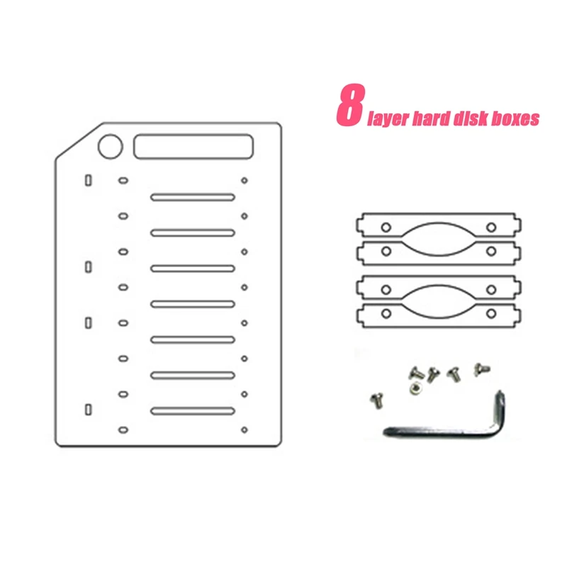 HFES-3.5 ġ HDD ϵ ̺ , 8X3.5 ġ HDD  , BTC ̴ ǻ 丮 Ȯ DIY ϵ ũ ̽