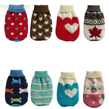 Warm Pet Dog Sweater Winter Dog Clothes iLovPets.com