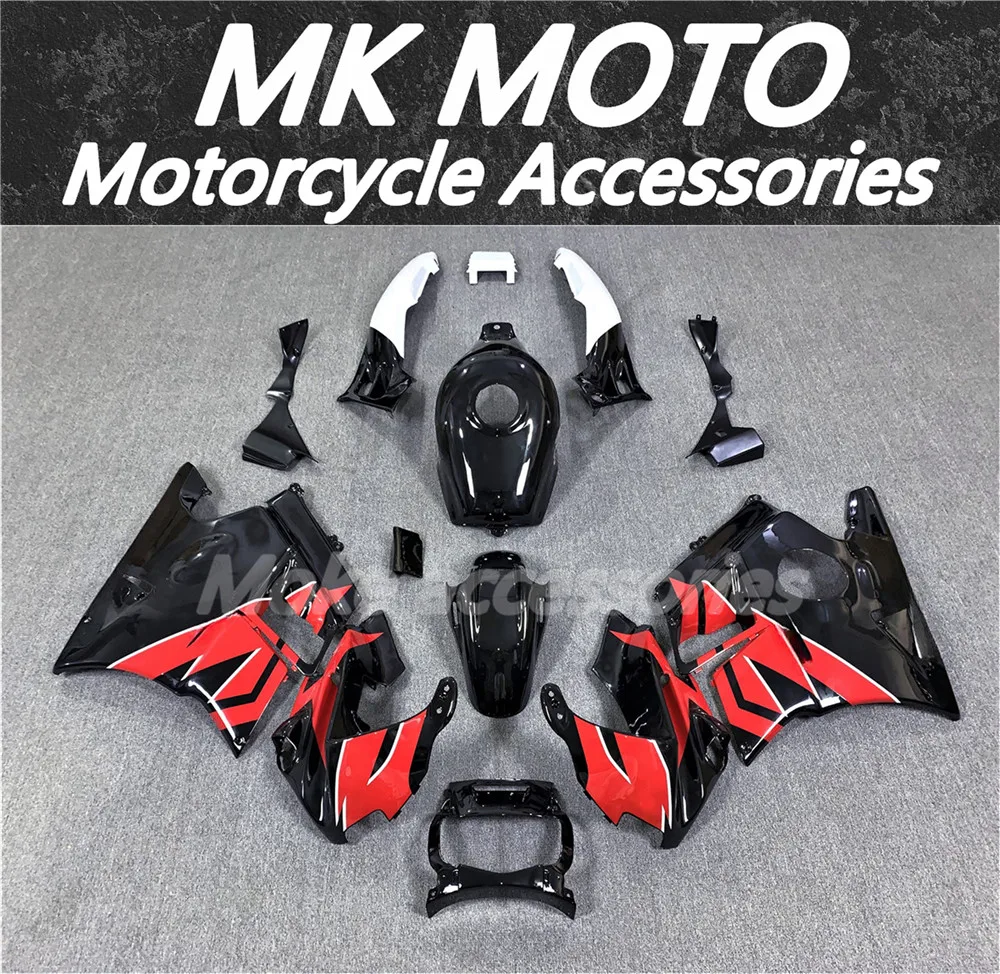 

Motorcycle Fairings Kit Fit For Cbr600f 1992-1994 F2 Bodywork Set Black Red