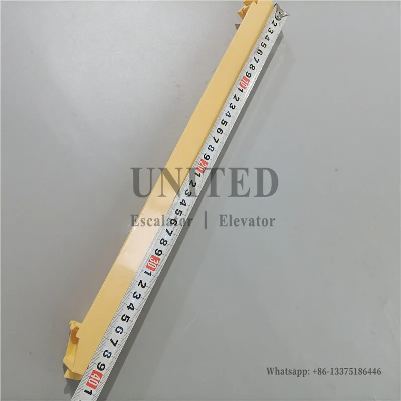 10pcs each L47332140A L47332140B Escalator Yellow Plastic Demarcation Strip Step Inserts Escalator Spare Parts