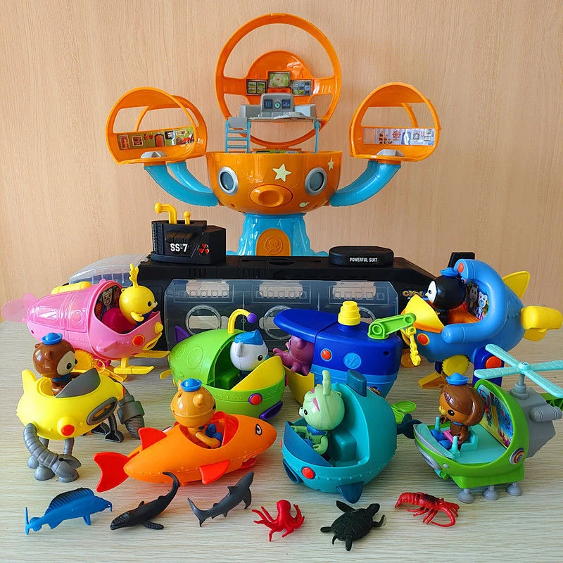 オクトノーツ　オクトポット　ガップ　フィギア Octonauts オクトノーツ オクトポット フィギュア 潜水艦 海洋生物