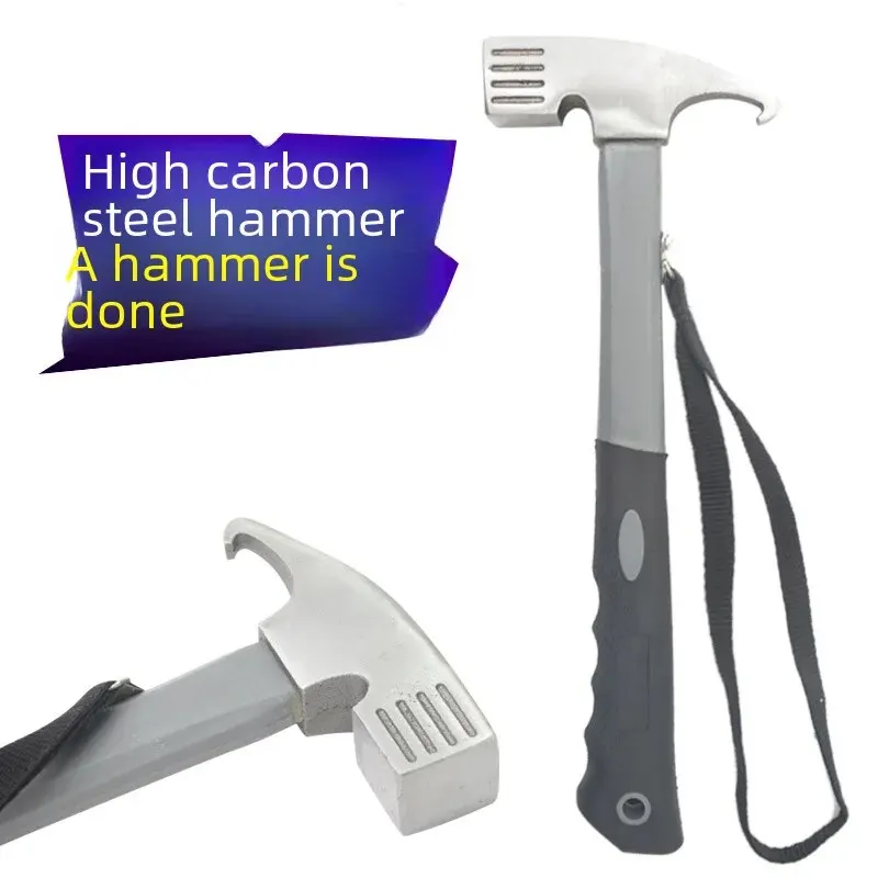 OutdoorMultifunctionalHighcarbonSteelTentCampingGroundStake