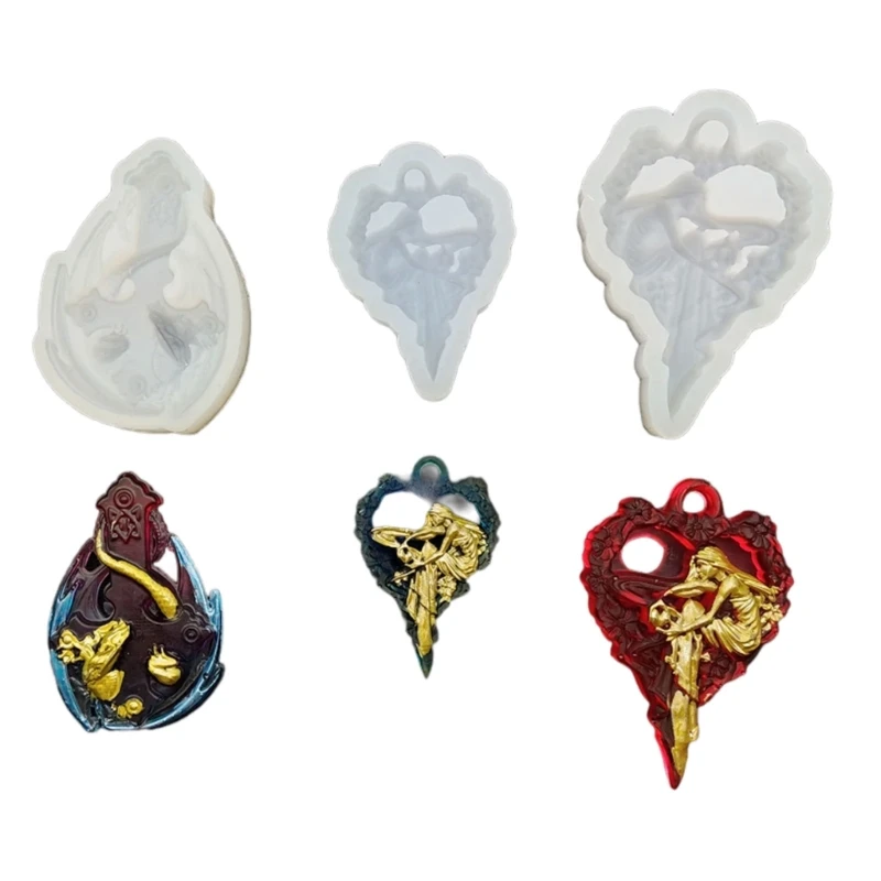 Рисунок 4 - Хрустальные подвески в форме сердца ручной работы