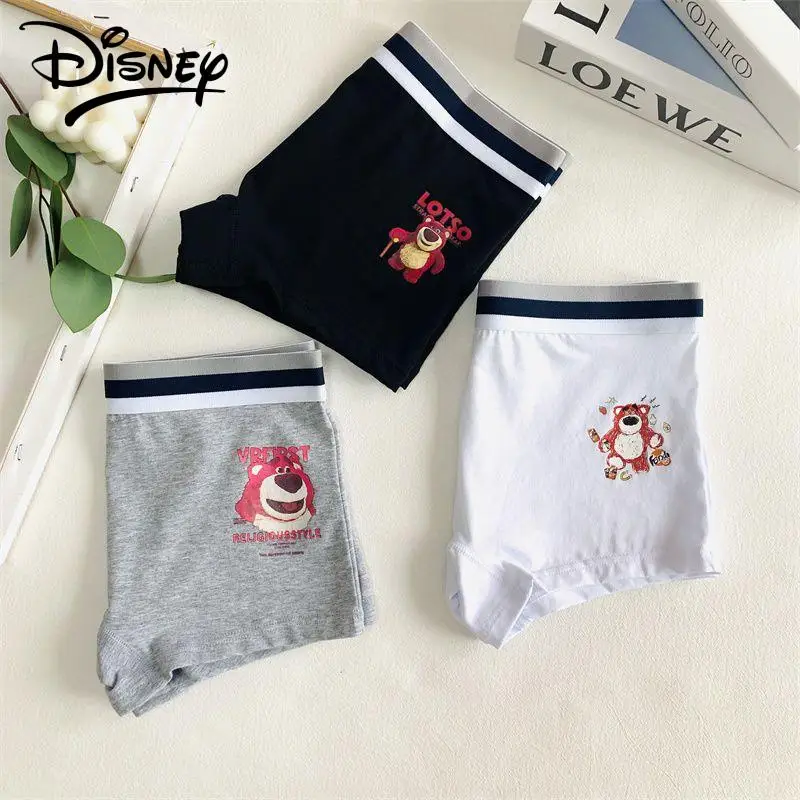 3 Packs Lotso Disney Pants Kawaii Girl Boy Couple Underwear Set Anime  Cartoon Pattern Clothes Brief Knicker Child Underpant Gift - AliExpress