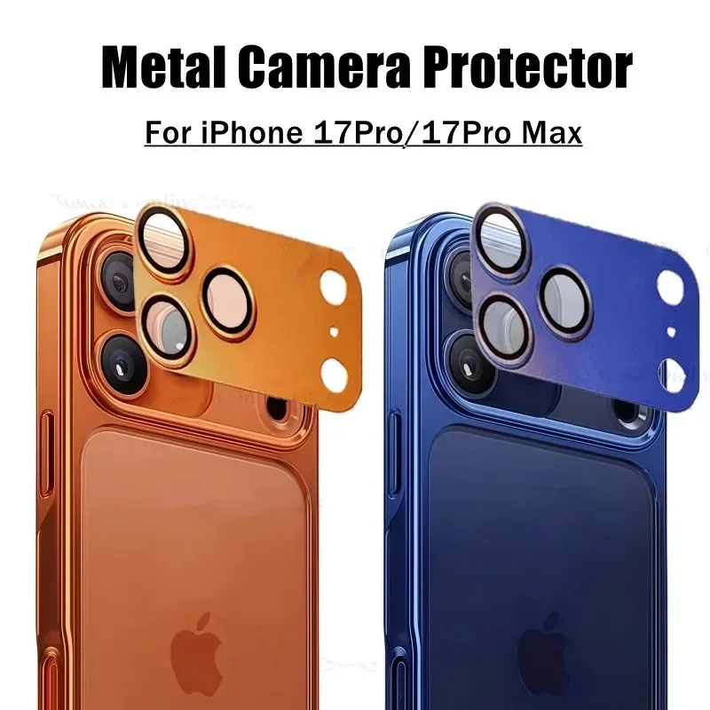 Ultra HD Rugged Metal Armor Camera Protector with Anti-Fingerprint Cover in Official Color
