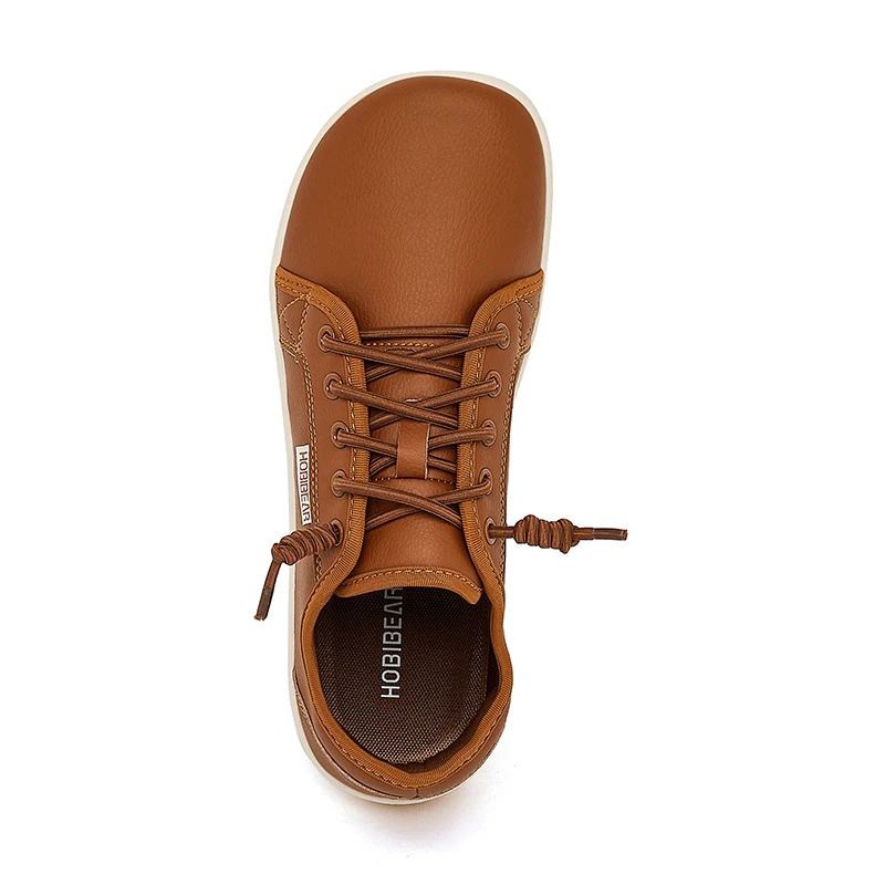 Unisex Barefoot Minimalist Leather Sneakers Fashion Slip On Shoes Leather Sneakers Leather Shoes