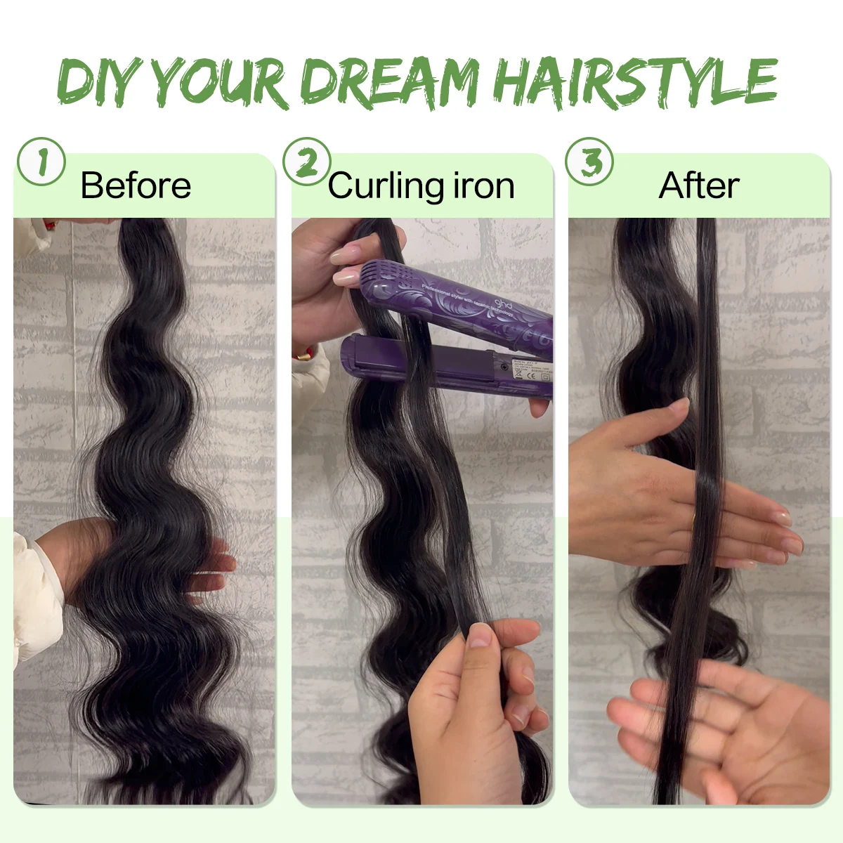 24inch Synthetic Braiding Hair Bulk Ginger Loose Wave Boho Crochet Braids Hair Extensions Body Wave Hair Bundles for Black Women 4