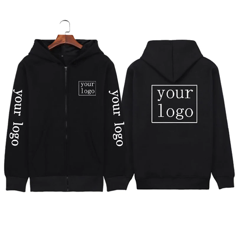 Cheap custom hoodie jackets Hot Sale