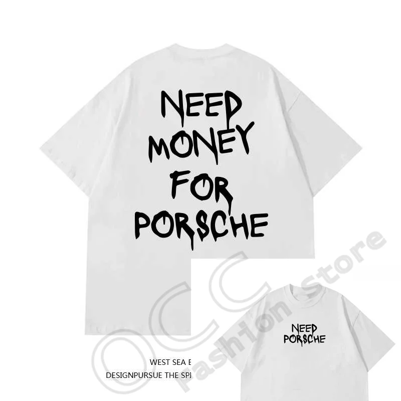 Cotton T-Shirt American Fashion Brand Letter Printed Short Sleeve Men And Women Instagram Trend T-Shirt Summer Loose Couple Top 6