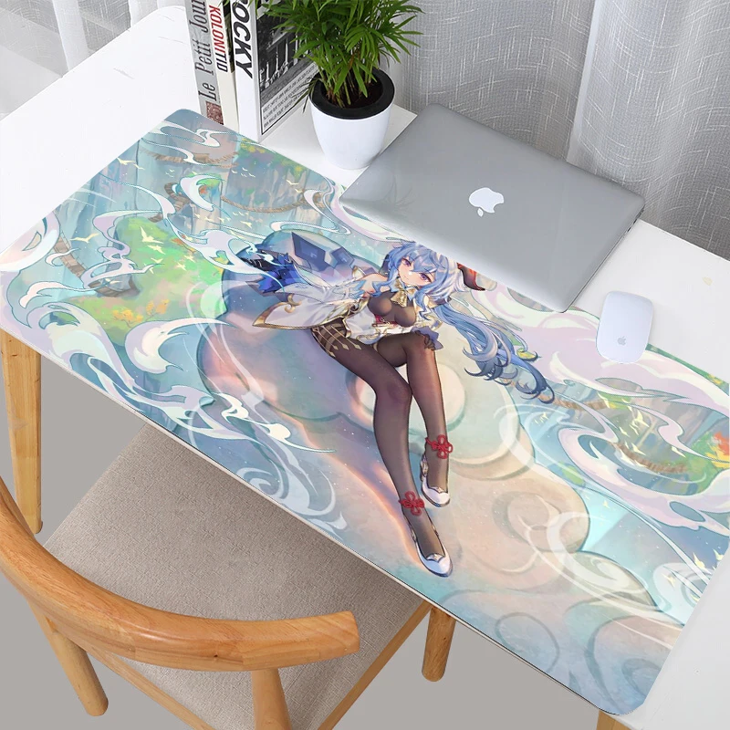 

MRGLZYGenshin Big Impact Mouse Pad Hot Sale Kawaii Game Room Accessories Computer Keyboard Animation Xxl Mouse Pad Laptop Pad