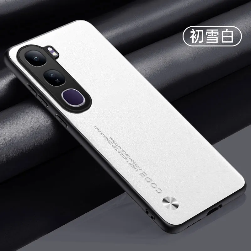 Luxury Leather Anti-Drop Camera Protection Shockproof Bumper Back Cover Case