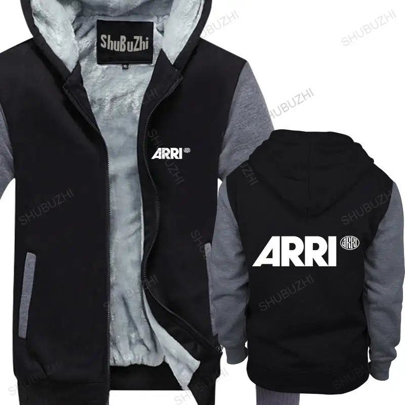 

Мужская зимняя теплая черная толстовка с капюшоном ARRI с логотипом движений, мужская толстовка с капюшоном для трансляции видео и камеры, флисовая толстовка европейского размера, Мужское пальто