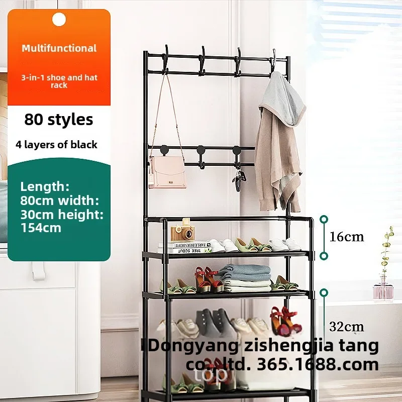 Hat Hook Closed Shoe Rack Organizer Sofa Hangers Hangers Dresses Umbrella Stand Shoes Rhinestones Hanger Door Back Storage Shelf