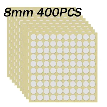 100/200/300/400 pièces pour bougies bougies mèche autocollants haute température résistant Double face autocollants cire bougie fixe bricolage fabrication 1