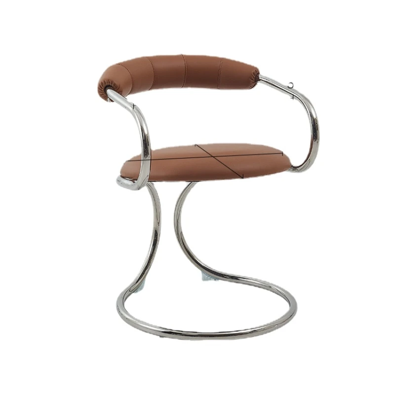 

Wyj Snake Chair Light Luxury Home Backrest Dining-Table Chair