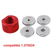 1.375x24 TPI 1/2x28 5/8x24 Aluminum Modular kit 10 Inch 9mm for car Oil Catching Cleaning Device Kits booster Jig
