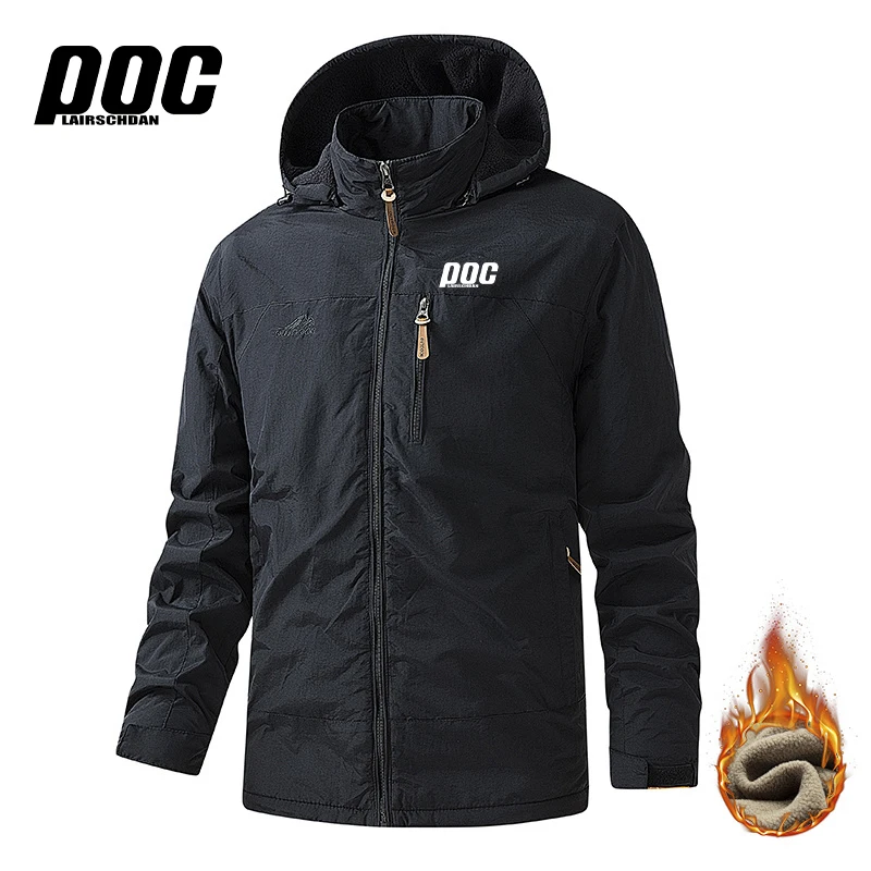 Men Winter Cycling Downhill Jacket Bike Road Windproof Warm MTB Waterproof Mountain Raincoat