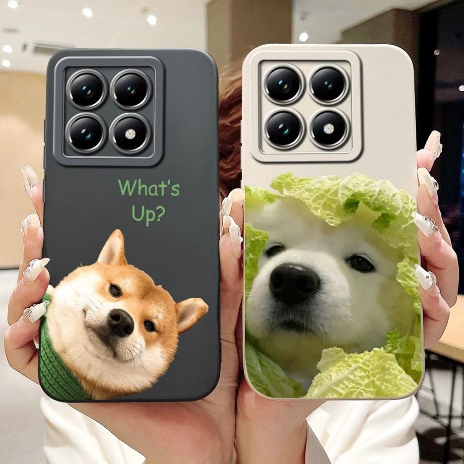 Cute Dog Cartoon Soft TPU Case - Full Camera Protection Cover
