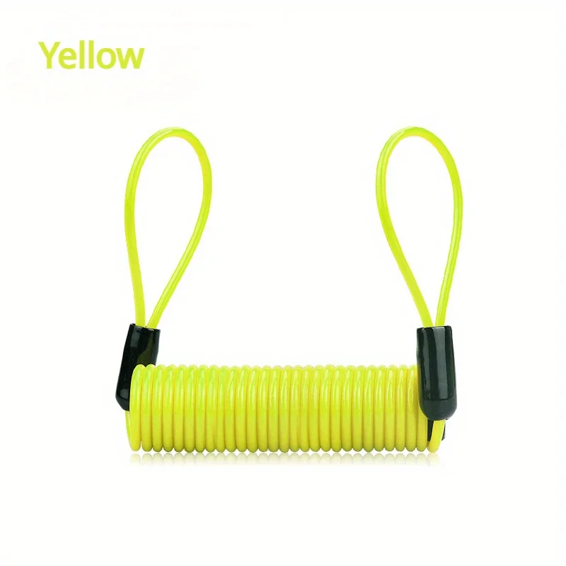 Yellow Disc Anti-theft Lock for Motorcycle Wheels and Brakes