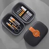 9Pcs Professional Nail Clipper Set Beautifully Packaged Travel Kit Nail Clipper Set Portable Complete Second Opening Nail Art To 4