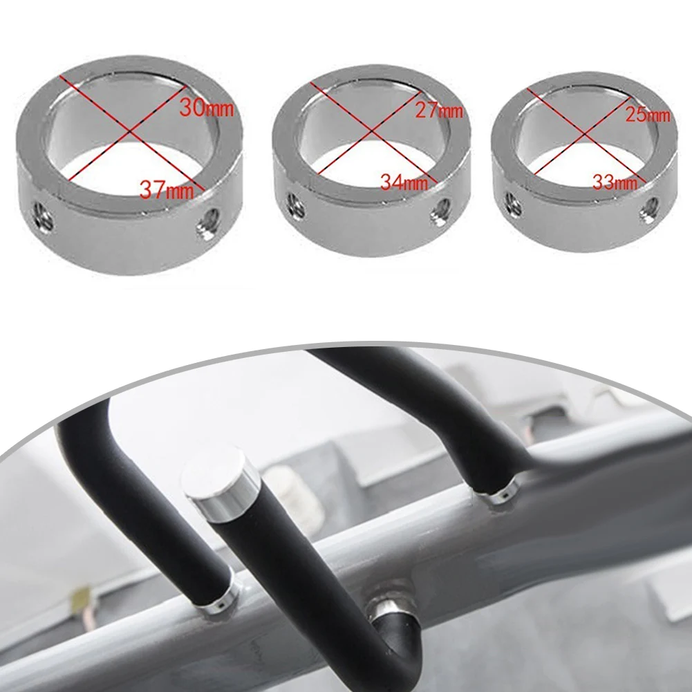 Fitness Equipment Handle End Cap Plate Loaded Machine Handle Cap 25/27/30mm Aluminum Alloy Training Tool Accessories