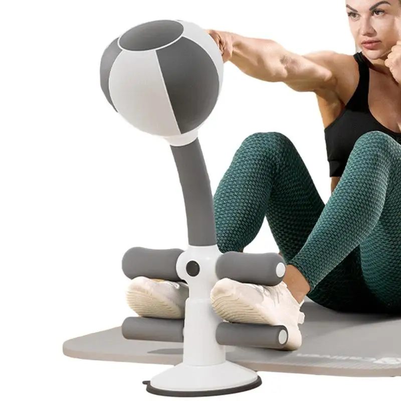 Boxing Bag With Stand Adjustable Sit-up Boxing Ball Sit-up Push-ups Stretch Sport Training Tools For Women Men Beginners