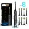 Fairywill Electric Sonic Toothbrush USB Charge FW-Y05 Rechargeable Waterproof Electronic Tooth Brushes Replacement Heads Adult 1