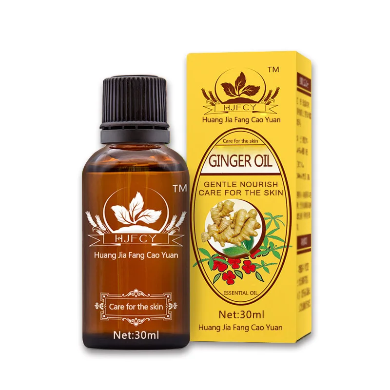 

30ml Ginger Massage Oil Huang Jiafang Grassland Slimming Fat Burning Massage Oil Lose Weight Oil Slimming Products