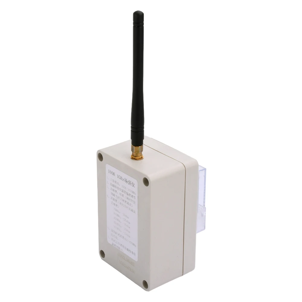 New 100KHz-1000MHz Field Strength Indicator Meter RF Field Strength Meter Wide Band with Antenna for Walkie Talkie Antenna 6
