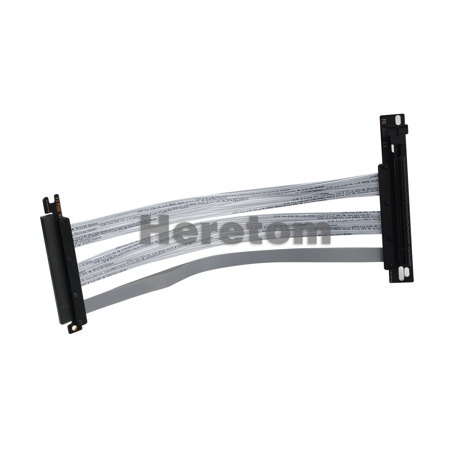 Extensão de Placa Gráfica Flexível de Alta Velocidade Cabo Riser Pcie 4.0x16 Cabo Gpu Pci Express Gen 90 180 Graus - Imagem 3