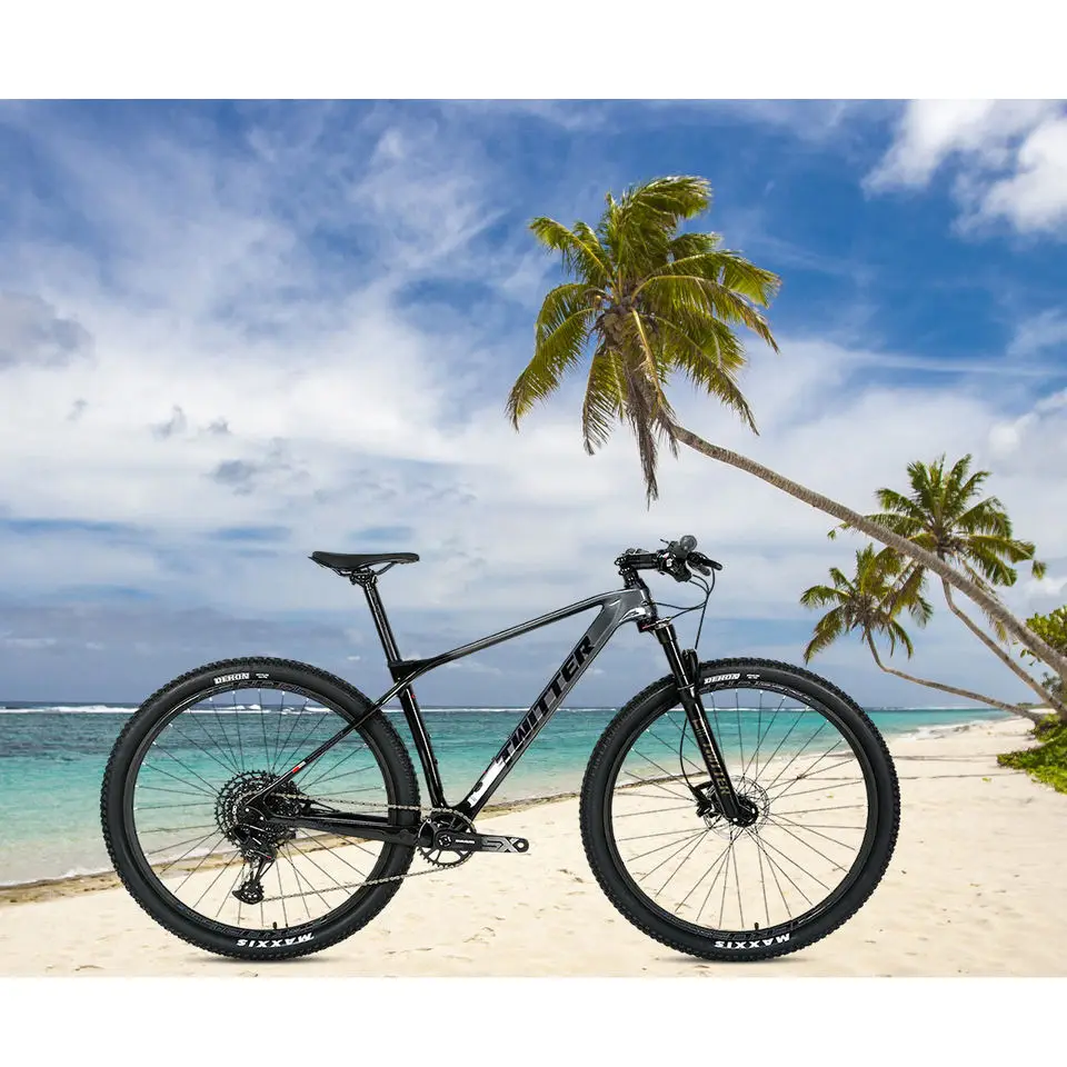 

TWITTER PREDATORpro SLX M7100-12S Full Package Hydraulic Disc Brakes 27.5/29" XC Class Off-Road T900 Carbon Fiber Mountain Bike