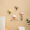 4PCS Cloud Hook Sticky Wall-mounted Seamless No-Punch Bathroom Sticky Hook Multifunctional Auxiliary Hook Storage Supplies 3