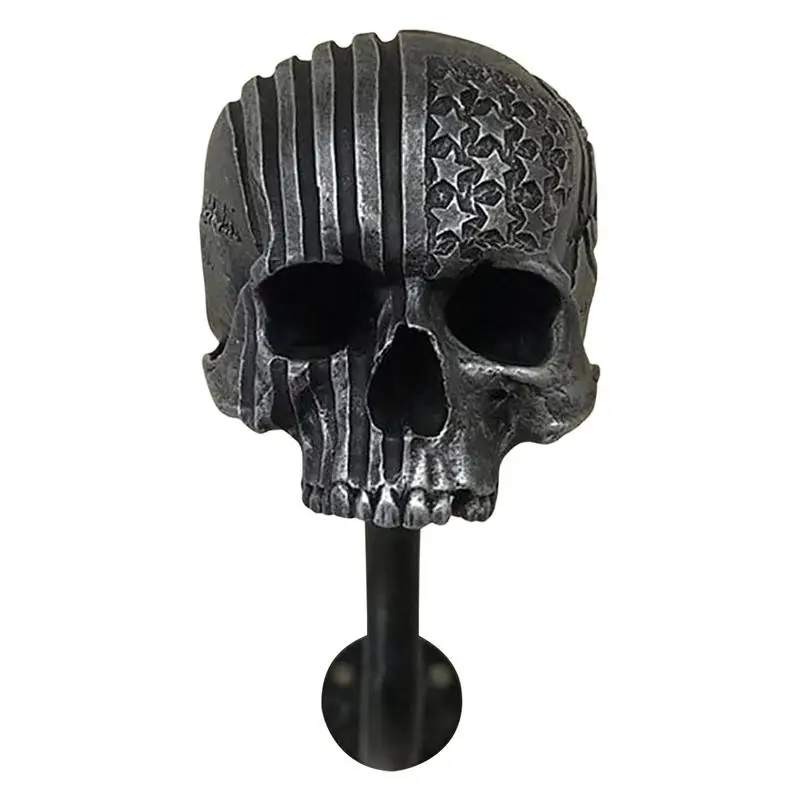 

Держатель для мотоциклетного шлема, настенная подставка для ключей в виде черепа, вешалка для шлема, стойка-держатель для велосипеда