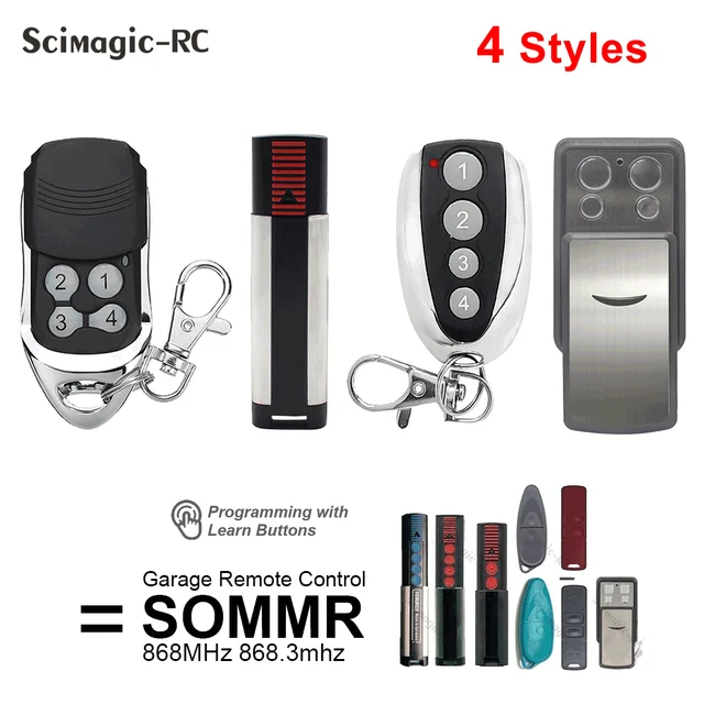 SOMMER 4020 4026 TX03 868-4 Garage door remote control 868MHz Rolling Code 4 buttons Hand Transmitter Top Quality New 3
