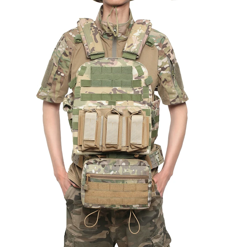 Utility Taktische Weste Dangler Drop Pouch Bauchdump Drop Pouch Fanny Pack für JPC/CPC/LBT/D3CR/MK3 & 4 Plate Carrier Storage – Detail 2