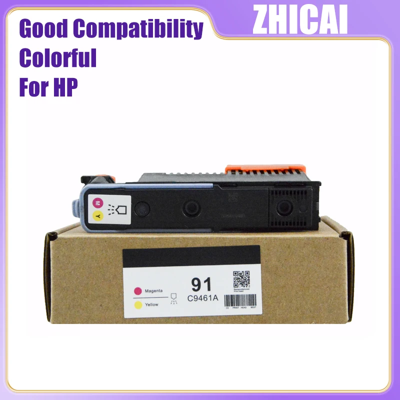 HP 91 Printhead HP91 hp91 Print Head/Nozzle For HP DesignJet Z6100 Z6100ps Printer C9460A C9461A C9462A C9463A