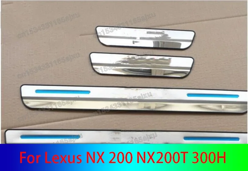 Car Styling For Lexus NX 200 NX200T 300H 2015 4pcs Door Sill Strip ...