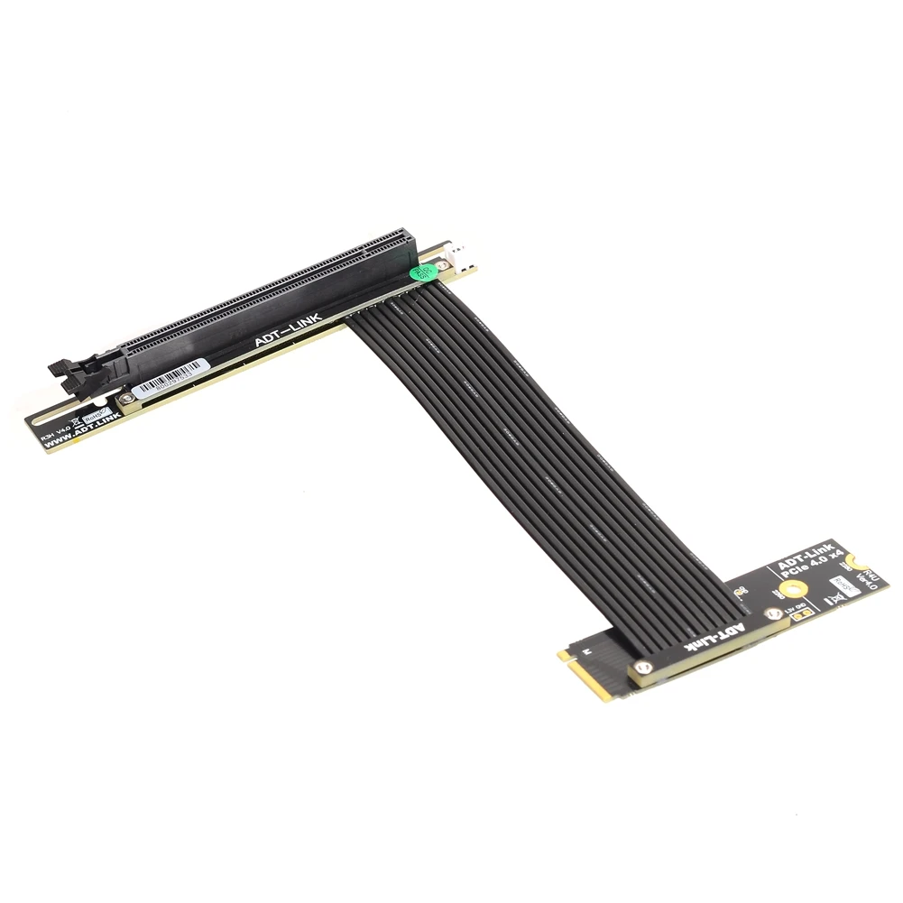 Universal Pci-e 4.0x16 a M.2 Nvme Ssd Cabo de Extensão Gen m2 Chave m Riser Cartão Adaptador Sata Power Gpu Jumper Novo 2023 - Imagem 6