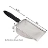 Stainless Steel Cat Litter Scoop - Long Handle Deep Shovel, Non-Stick Coated Mesh, Pet Waste Cleaning Tool for Cats, Reptiles 5