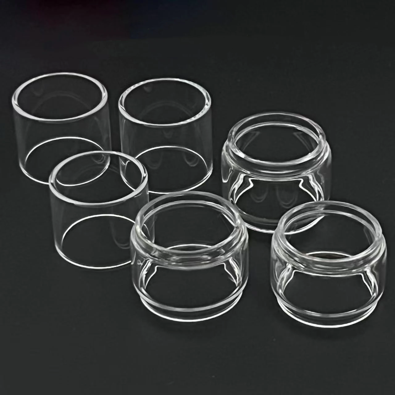 Silicone Rubber Caps Rubber Caps Floor Protector Caps Bubble Glass Cups Glass Protector Silicon Cover for Dead Rabbit V1 v2 / Dead Rabbit 3 Normal Bulb Straight Spare GLASS CUP