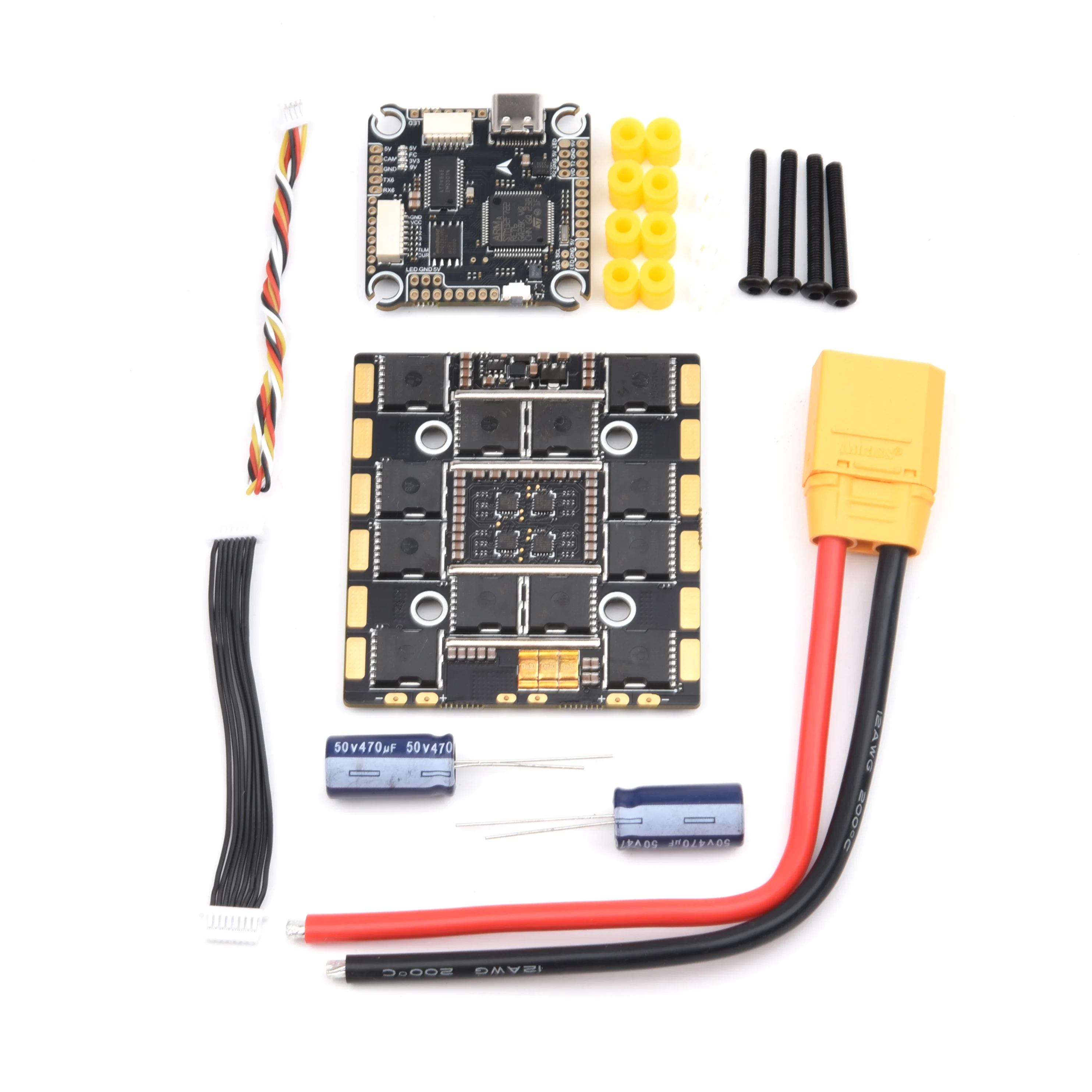 ตัวเลือกสินค้า ชุดควบคุมโดรน FPV 13 นิ้ว 4in1 ESC STACK 3-8S