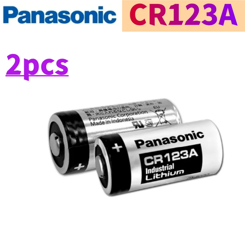 Original Panasonic 123 Lithium 3V Arlo Camera Battery CR123A CR17345 DL123A EL123A 123A 2~10PCS power tool battery rechargeable lithium batteries