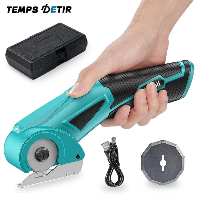 4.2V Cordless Electric Scissors Usb Rechargeable Cutter Portable