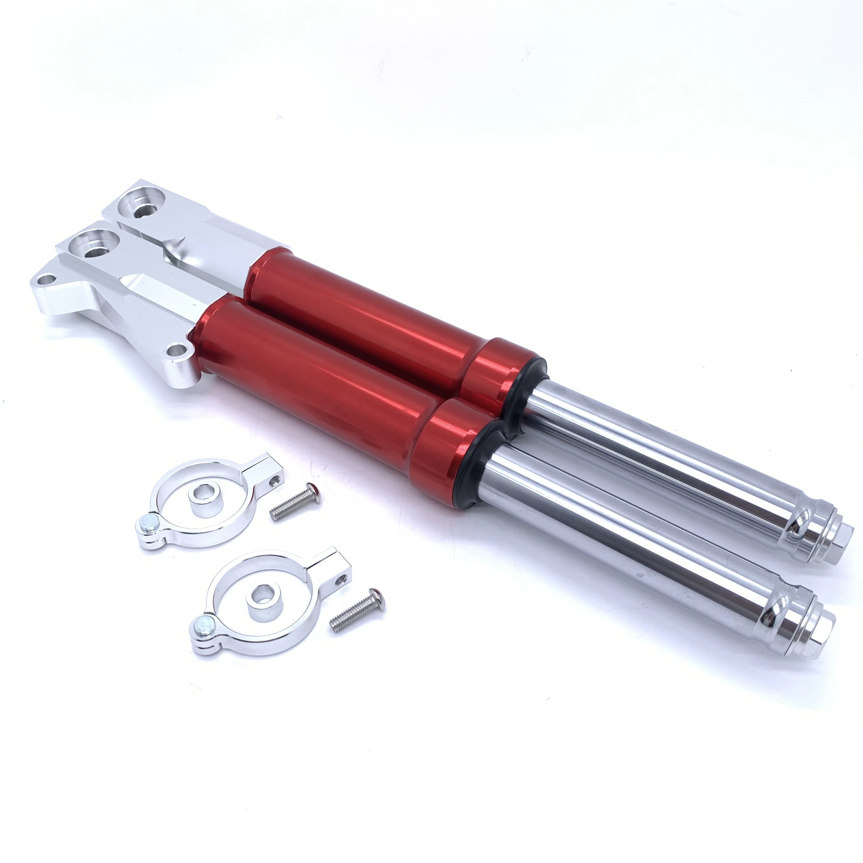 Aluminum alloy front shock absorber 27 cores 375MM length for 12MM