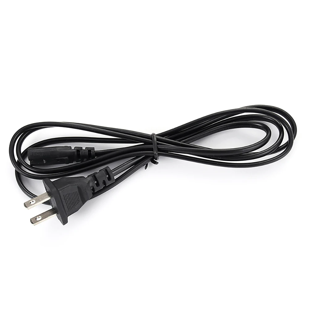 Versatile Power Supply Cord for Gaming Consoles - 1.5M EU/USA Plug AC Charging Cable