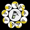 Metal 90 Degrees Straight Right Angle Ruler Woodworking Horizontal Speed Square Protractor Angle Finder Measuring Tools 2
