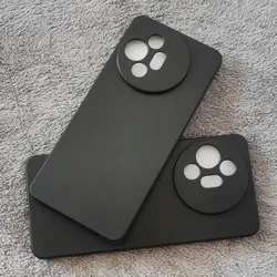 Sleek Black Slim Matte Silicone Back Cover TPU Soft Case