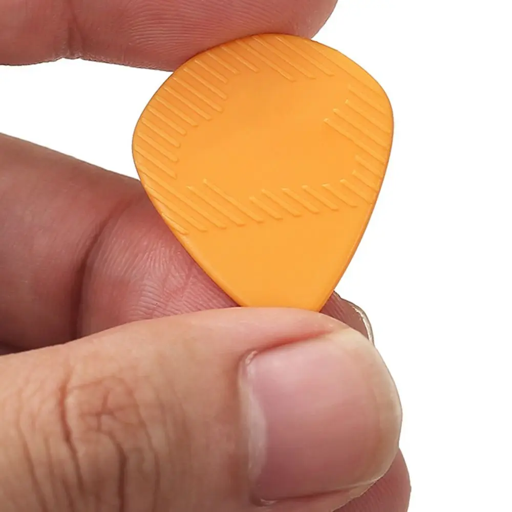Guitar Pick Non Slip Strumming 1.4mm Nylon Shrapnel Replacement Plectrum Picks for Guitar Bass Beatpick Accessories 10Pcs